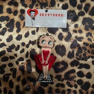 Vintage Y2K Kurt. S Adler Betty Boop 4.5” Christmas Ornament